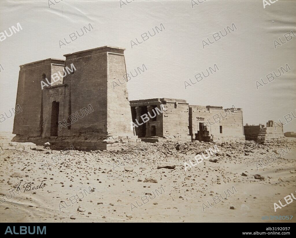 Templo de Dakka en Nubia.