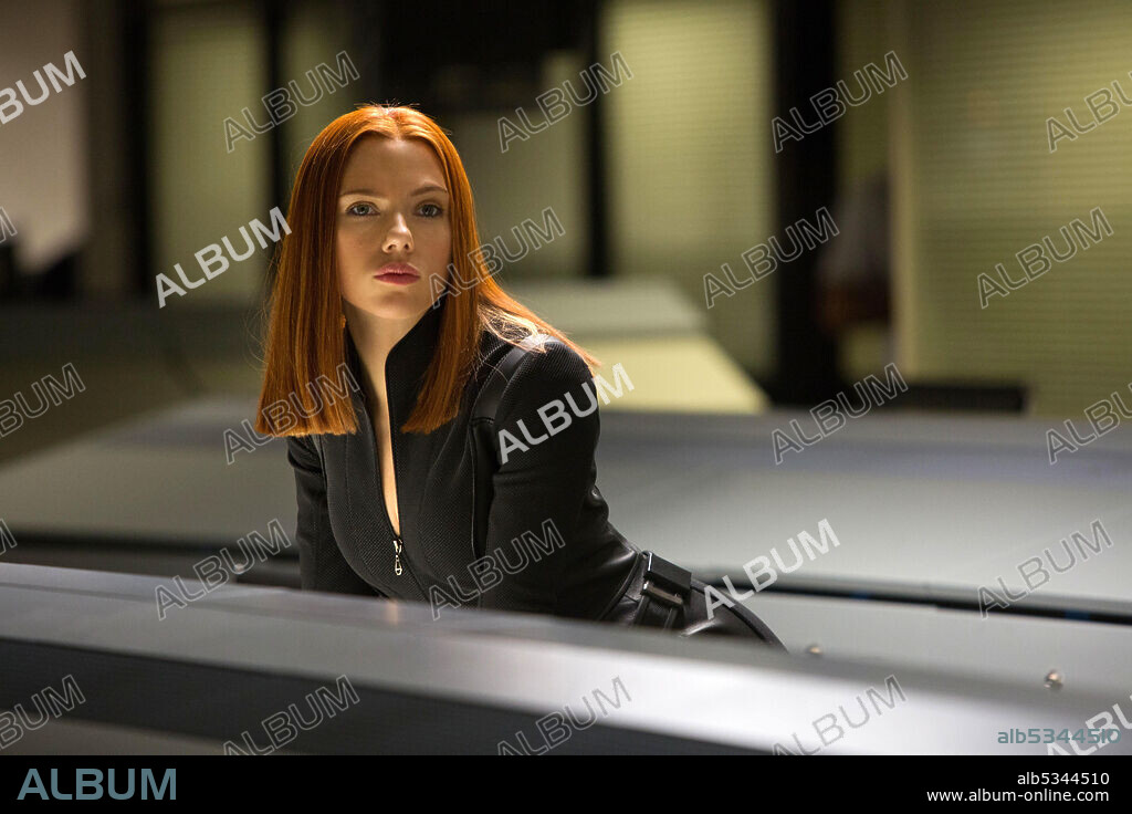 SCARLETT JOHANSSON en CAPITAN AMERICA: EL SOLDADO DE INVIERNO, 2014 (CAPTAIN AMERICA: THE WINTER SOLDIER), dirigida por ANTHONY RUSSO y JOE RUSSO. Copyright MARVEL STUDIOS.