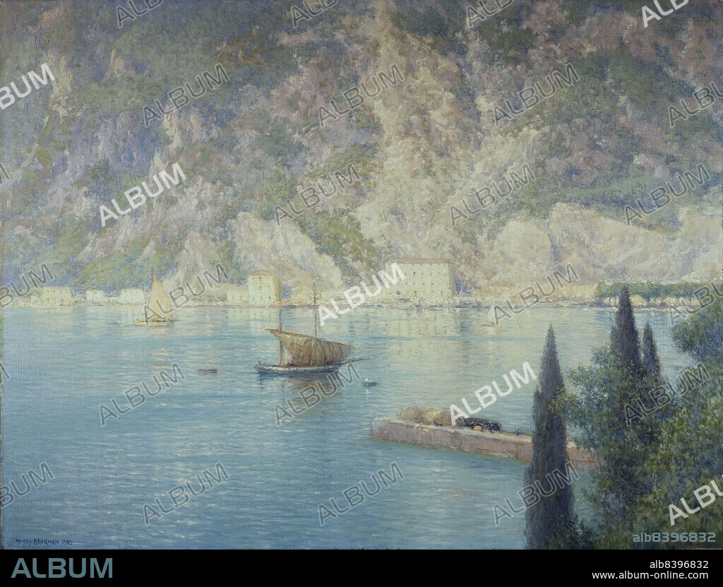 HENRY BROKMAN. Port of Riva, 1926.