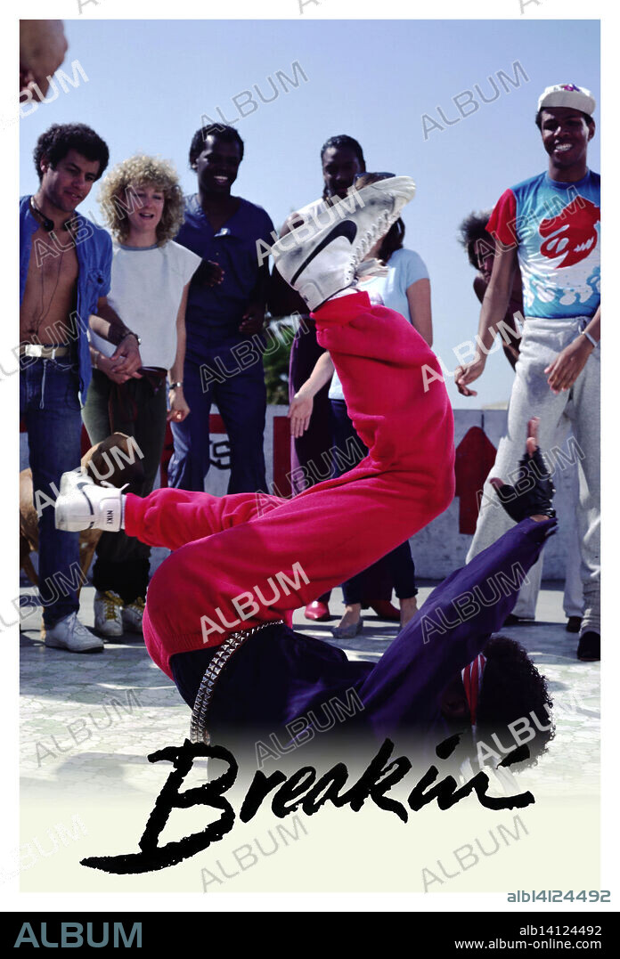 Poster de BREAKDANCE, 1984 (BREAKIN'), dirigida por JOEL SILBERG. Copyright CANNON GROUP.