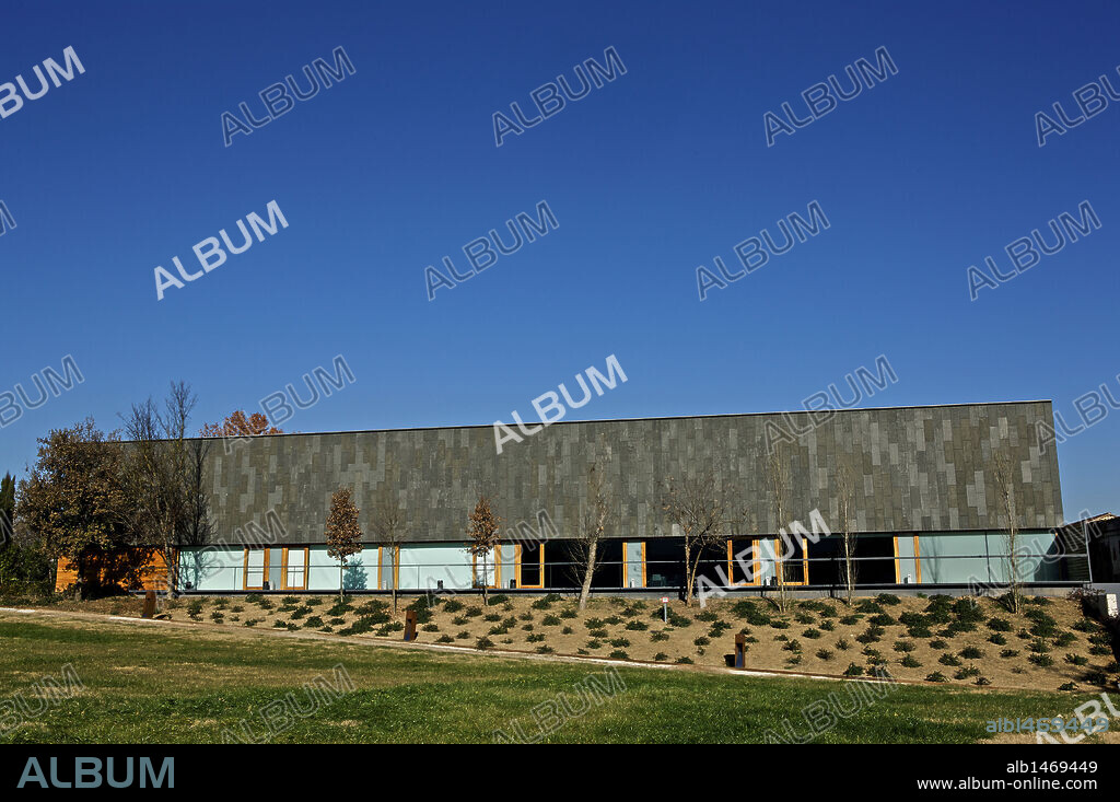 Alicia Foundation. Research center dedicated to technological innovation in haute cuisine. Chaired by the spanish chef Ferran Adria. Exterior. Sant Fruitos de Bages. Catalonia. Spain.