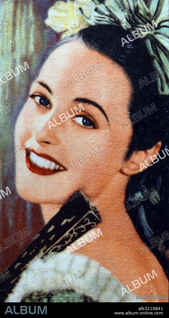 Patricia Hilliard (1916-2001), a British stage and film actress. Dated 20th Century.