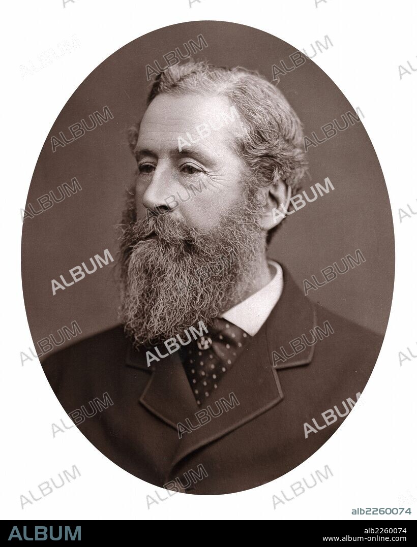 James Hamilton, 1st Duke of Abercorn (1811-1885). British statesman; Lord-Lieutenant of Ireland 1866-1868, 1874-1876. Photograph published c1880. Woodburytype.