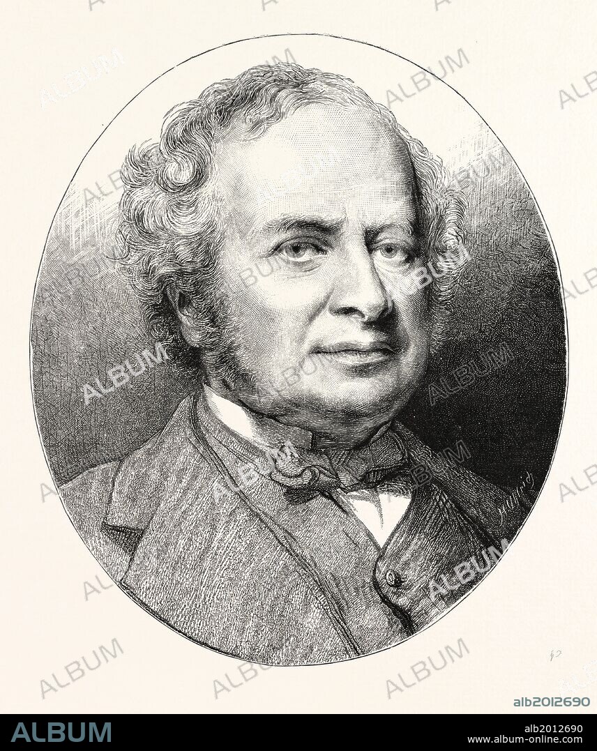 SIR GRANVILLE GEORGE LEVESON-GOWER. EARL GRANVILLE, K.G.