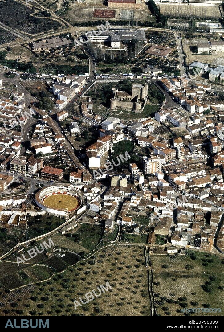 VISTA AEREA DE BARCO DE AVILA - FOTO AÃ‘OS 00.