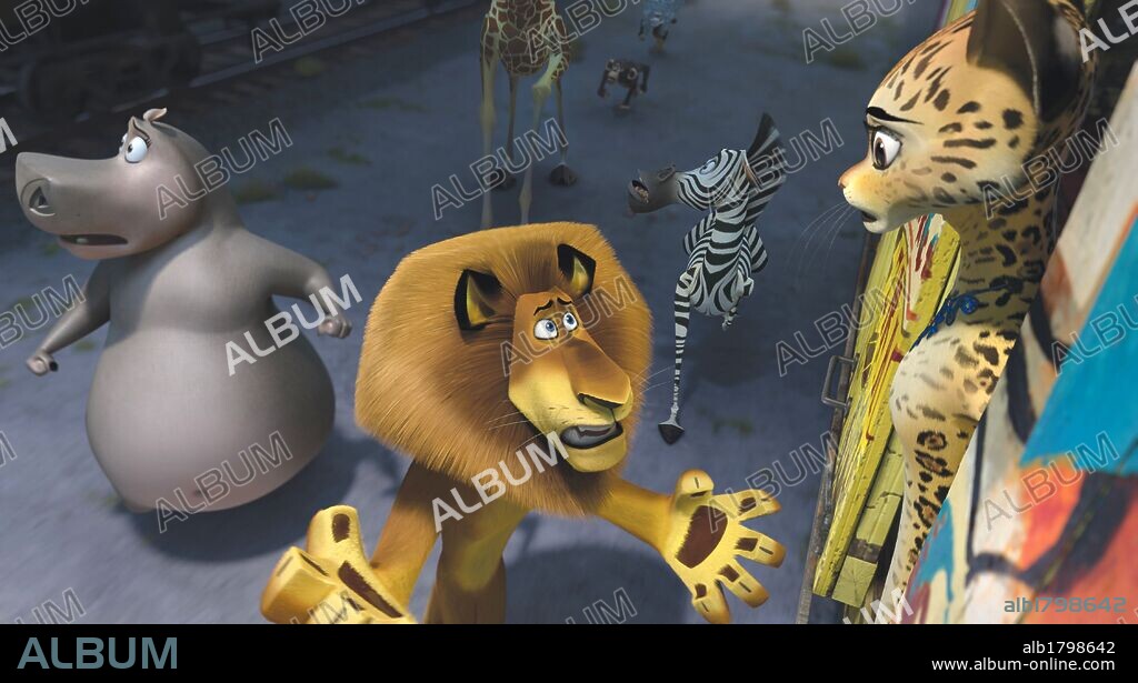 MADAGASCAR 3: DE MARCHA POR EUROPA, 2012 (MADAGASCAR 3: EUROPE'S MOST WANTED), dirigida por ERIC DARNELL y TOM MCGRATH. Copyright DREAMWORKS ANIMATION.