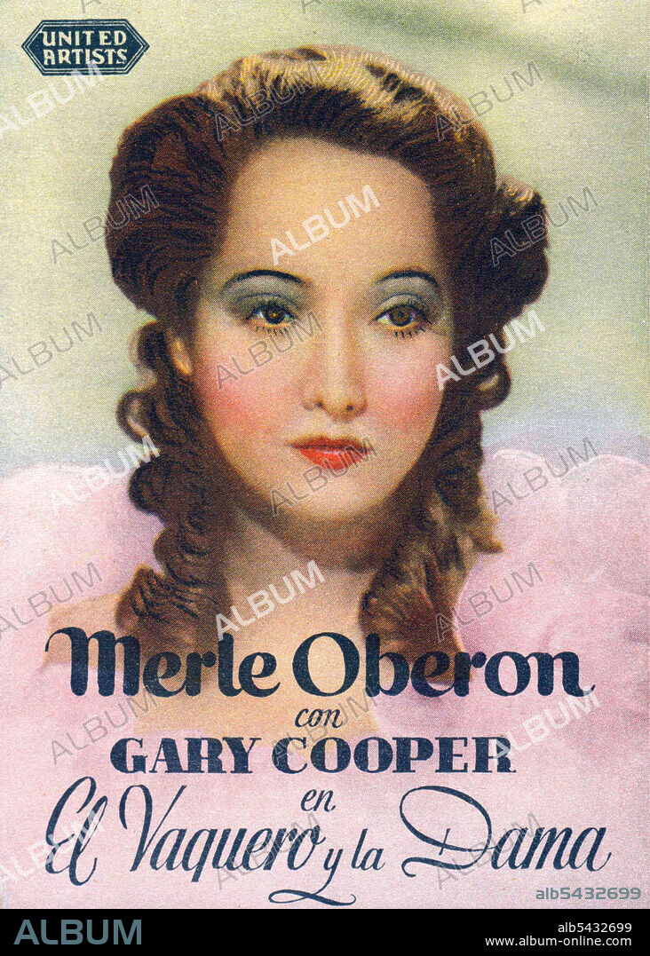 MERLE OBERON in THE COWBOY AND THE LADY, 1938, directed by H. C. POTTER. Copyright UNITED ARTISTS/SAMUEL GOLDWYN.