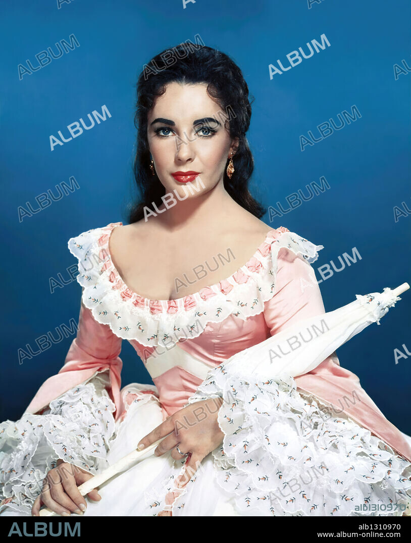 ELIZABETH TAYLOR in RAINTREE COUNTY, 1957, unter der Regie von EDWARD DMYTRYK. Copyright M.G.M.