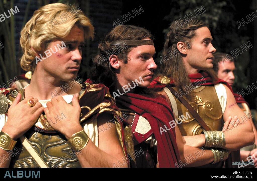 COLIN FARRELL et JARED LETO dans ALEXANDER, 2004, réalisé par OLIVER STONE. Copyright WARNER BROS. / BUITENDIJK, JAAP.