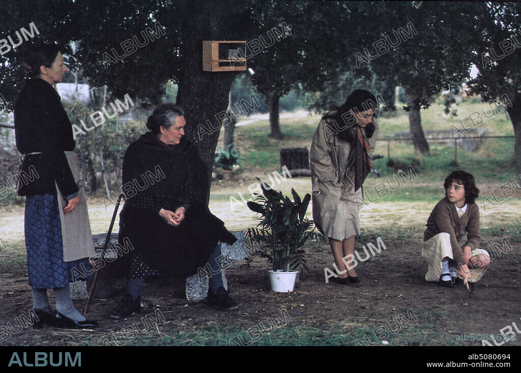 ANGELA MOLINA en LA MITAD DEL CIELO, 1986, dirigida por MANUEL GUTIERREZ ARAGON.