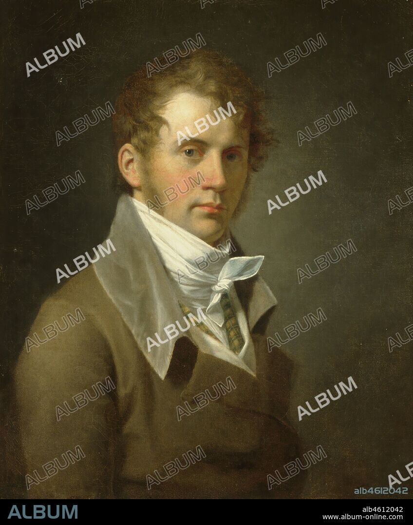 JOHN VANDERLYN. Portrait of the Artist, 1800.