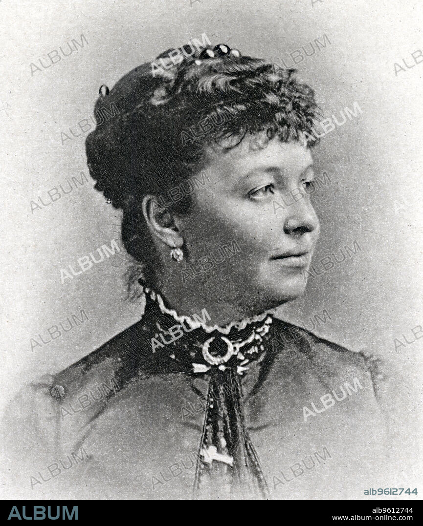 Dame Emma Albani (1852-1930) Canadian opera singer; successful in leading cities of Europe and America. Born Marie Louise Lajeunesse. From photograph c1890.