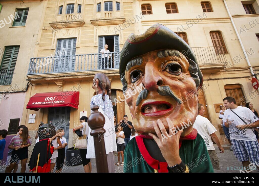 Fiestas de Santa Càndida. Llucmajor.Migjorn.Mallorca.Islas Baleares. España.