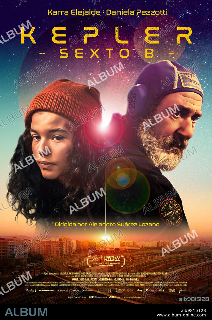 Poster de KEPLER SEXTO B, 2023, dirigida por ALEJANDRO SUAREZ LOZANO. Copyright Turanga Films / Quexito Films.