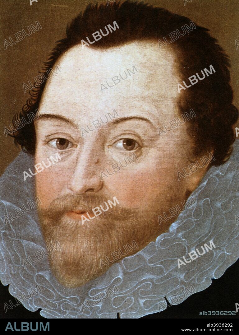 Sir Francis Drake, English sailor, 1591 (19th century). Portrait of Drake (c1540-1596), privateer, navigator, naval pioneer and raider, and politician.