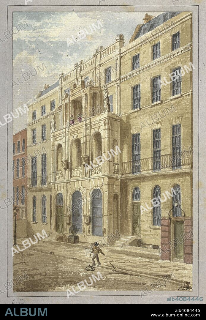Sir John Soane Museum, Lincoln's Inn Fields. . Description of the House and Museum, on the North side of Lincoln's Inn-Fields, the residence of Sir John Soane. [By Sir J. Soane.]. London : Privately printed, 1832. Source: C.190.b.22.(1) plate 1.