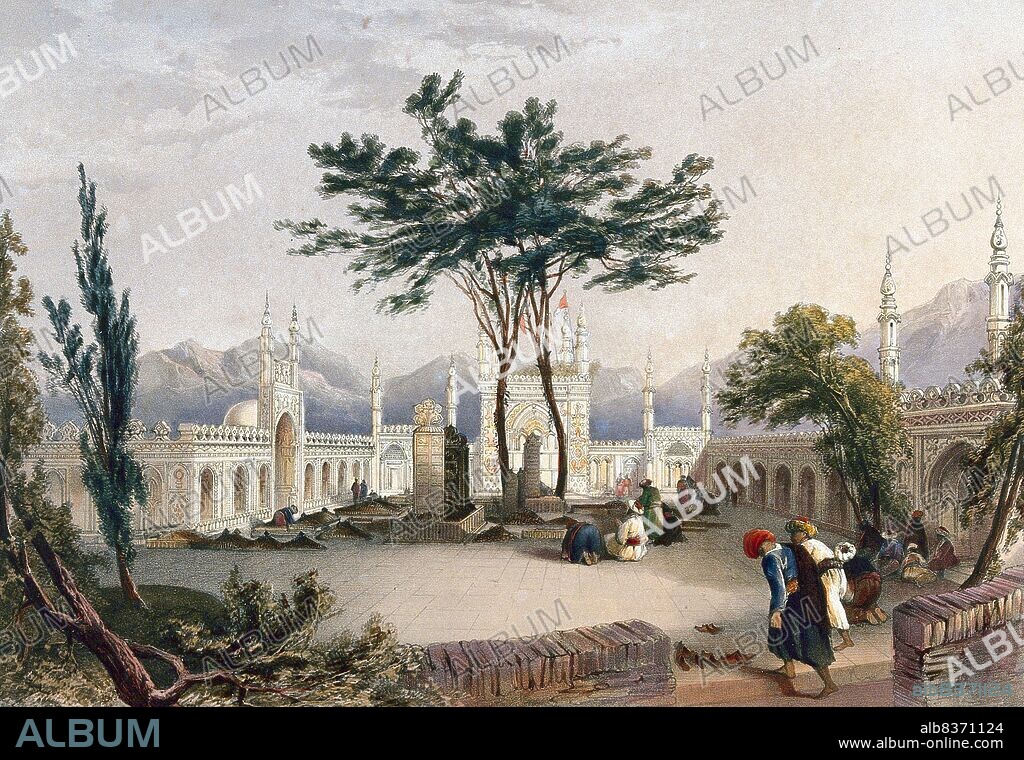 Kandahar (Ancient Greek, Alexandria Arachosia) is the second largest city in Afghanistan, with a population of about 468,200 as of 2006. It is the capital of Kandahar province, located in the south of the country at about 1,005 m (3,297 feet) above sea level. The Arghandab River runs along the west of the city.<br/><br/>. Kandahar is a major trading center for sheep, wool, cotton, silk, felt, food grains, fresh and dried fruit, and tobacco. The region produces fine fruits, especially pomegranates and grapes, and the city has plants for canning, drying, and packing fruit.<br/><br/>. Many empires have long fought over the city, due to its strategic location along the trade routes of Southern and Central Asia. In 1709, Mirwais Hotak made the region an independent kingdom and turned Kandahar into the capital of the Hotaki dynasty. In 1747, Ahmad Shah Durrani, founder of the Afghan Empire, made it the capital of modern Afghanistan.<br/><br/>. From 1996 to 2001, Kandahar served as the capital of the Islamic Emirate of Afghanistan. Since 2002, the city is slowly being rebuilt.