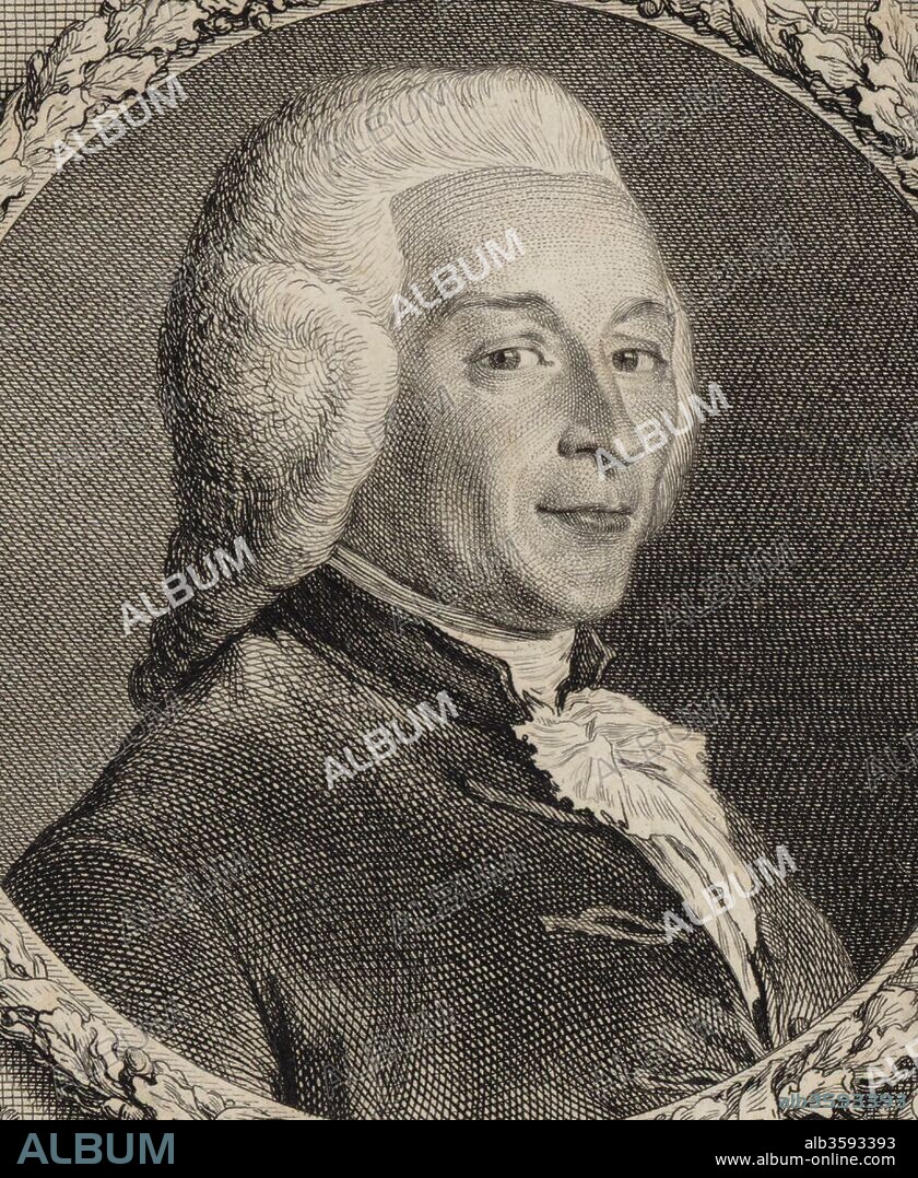BENOîT-LOUIS PRéVOST. Portrait of Joseph-Ignace Guillotin (1738-1814).