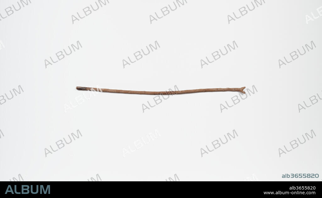 Staff, forked. Dimensions: L. 104 cm (40 15/16 in). Dynasty: Dynasty 18. Date: ca. 1550-1295 B.C..