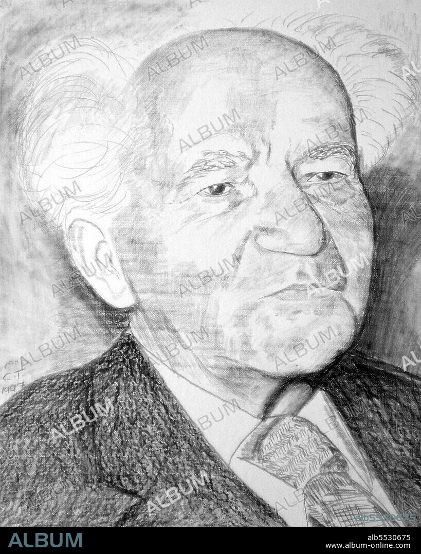 David Ben-Gurion, born David Grün; (16 October 1886 – 1 December 1973) was the primary founder and the first Prime Minister of Israel. Ben-Gurion's passion for Zionism, which began early in life, led him to become a major Zionist leader and Executive Head of the World Zionist Organization in 1946. As head of the Jewish Agency, and later president of the Jewish Agency Executive, he became the de facto leader of the Jewish community in Palestine, and largely led its struggle for an independent Jewish state in The British Mandate of Palestine. On 14 May 1948, he formally proclaimed the establishment of the State of Israel, and was the first to sign the Israeli Declaration of Independence, which he had helped to write. Ben-Gurion led Israel during the 1948 Arab–Israeli War, and united the various Jewish militias into the Israel Defense Forces (IDF). Subsequently, he became known as 'Israel's founding father'.