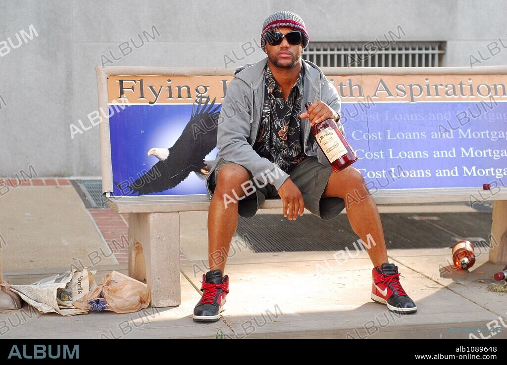 WALTER HARRIS in DISASTER MOVIE, 2008, directed by AARON SELTZER and JASON FRIEDBERG. Copyright GROSVENOR PARK MEDIA.