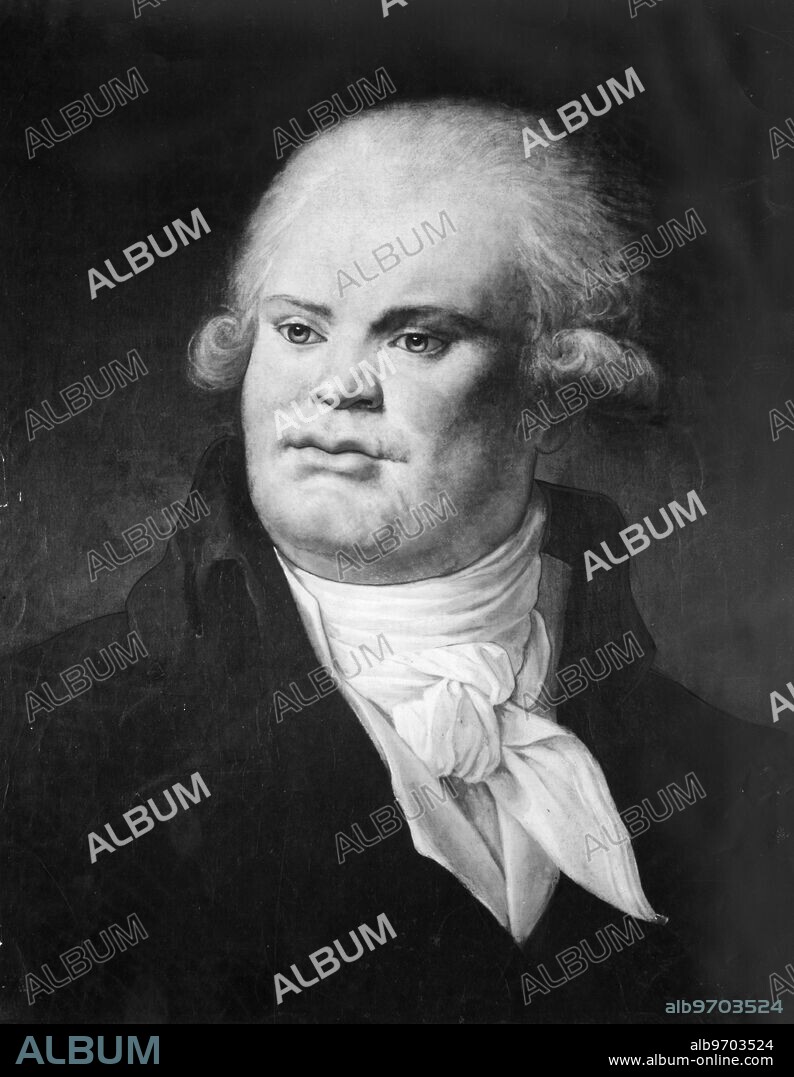 Georges Jacques Danton (26 October 1759 - 5 April 1794) was a leading figure in the early stages of the French Revolution and the first President of the Committee of Public Safety.