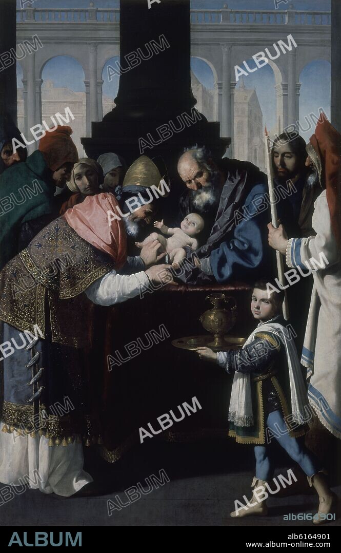 FRANCISCO DE ZURBARAN. LA CIRCUNCISION DE JESUS.