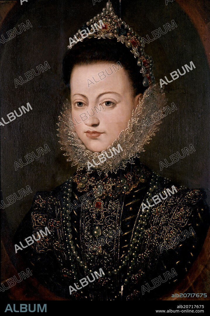 PIETER POURBUS. 'Isabella Clara Eugenia', 16th century.