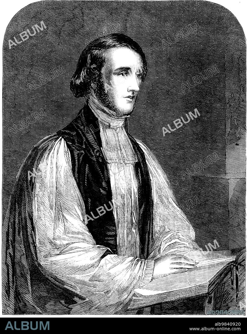 The Right Rev. William Ingraham Kip, D.D., Bishop of California, 1858. American Protestant prelate. 'His labours as missionary Bishop for three long years of trial and difficulty were uniformly stamped by a wise, firm, conciliatory, gentlemanly, and truly Christian administration of the episcopal functions; hence the united, warm, and spontaneous expression of love for his person and satisfaction with his course in our unanimous election of him as our chief pastor. He came here when there were only from three to five infant parishes in the whole State - when it may be said the Church had only a nominal existence on this distant shore of the Pacific; but now there are three flourishing parishes in the city of San Francisco alone, one in Sacramento, and one in almost every considerable town in California, planted and fostered by Bishop Kip...If ever a man of God in modern times had just reason to denominate missionary work a soul warfare, Bishop Kip has that reason...In the American Episcopate, which is derived from the English, he is only two removes from the Archbishop of Canterbury. He is also very nearly connected to some noble English families of long standing'. From "Illustrated London News", 1858.