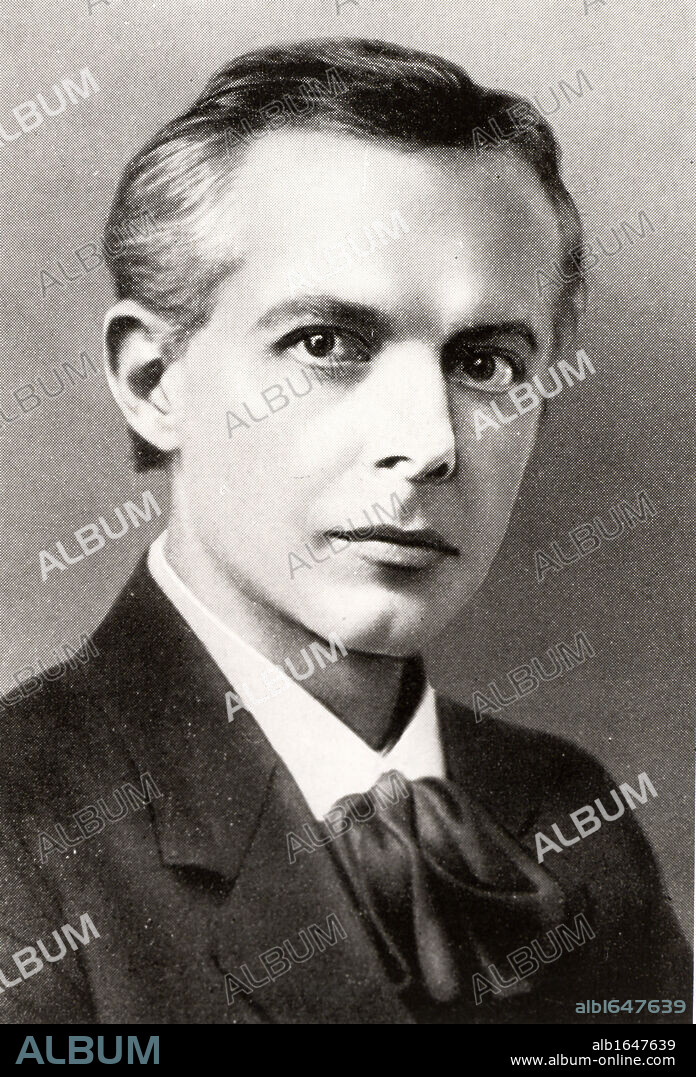 Bela Viktor Janos Bartok (1881-1845) Hungarian composer and pianist, and collector of Eastern European and Middle Eastern folk music. Halftone after a photograph.