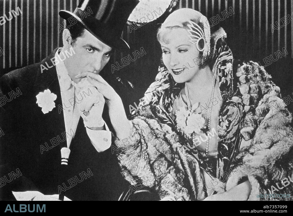 FRED NIBLO. ANTONIO GARRIDO (MORENO) Y GRETA GARBO EN LA TENTADORA PELICULA REALIZADA EN 1926.