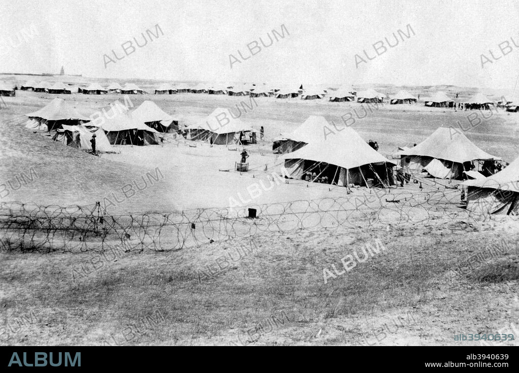1/5 RWR battalion camp, Samarra, Mesopotamia, 1918. Mesopotamia, formerly part of the Turkish Ottoman empire, was under British military control from October 1918. The new nation of Iraq came into being in 1921.