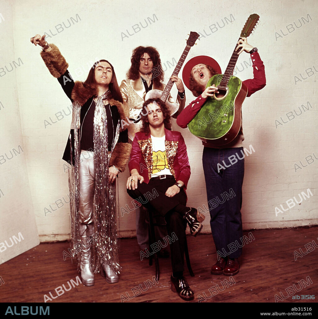 El grupo de glam rock 'Slade'.