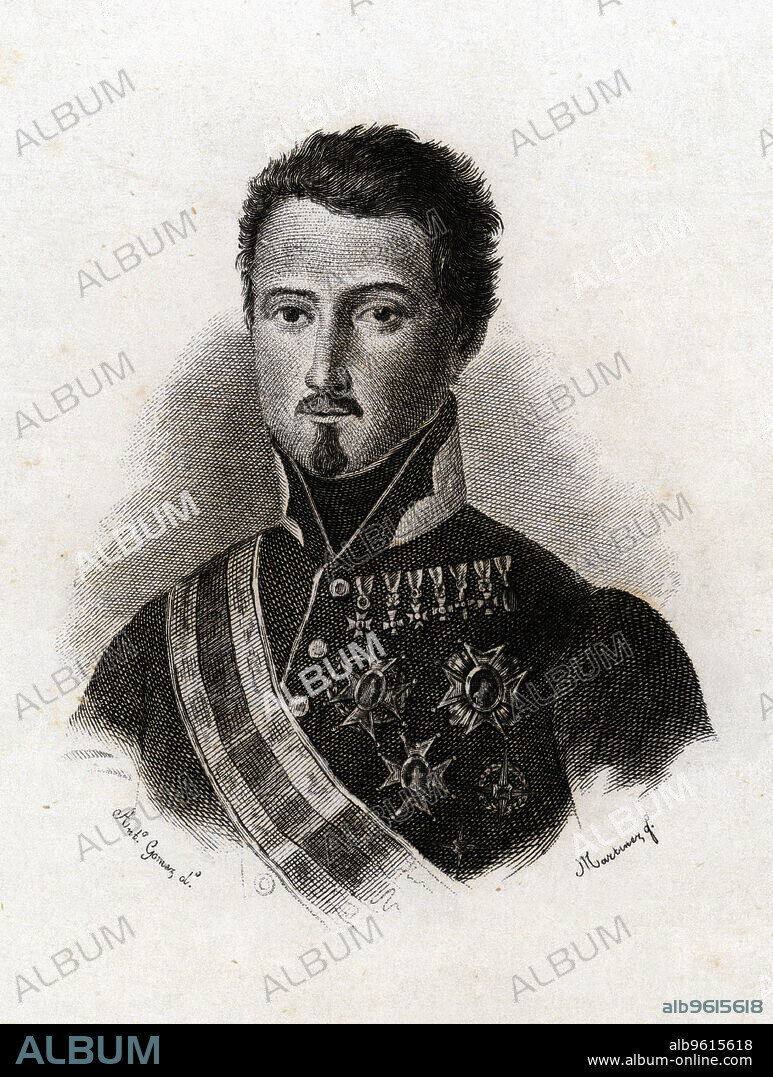 Rafael de Ceballos Escalera (1791-1837), realistic field marshal.