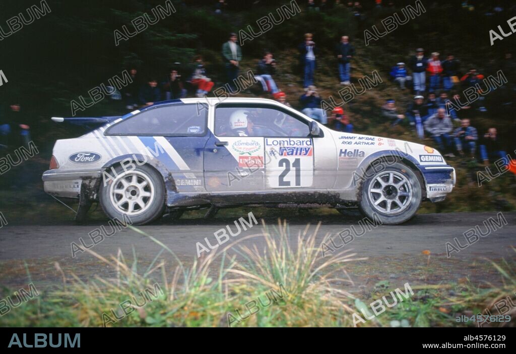 Ford Sierra RS Cosworth, Jimmy McRae 1989 RAC Rally.
