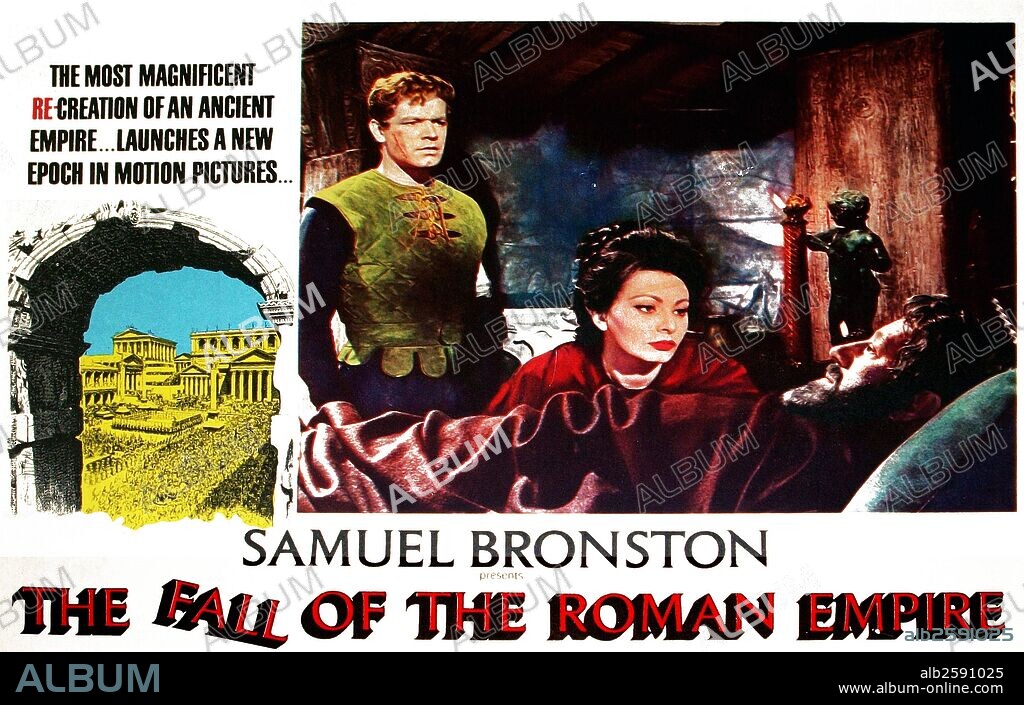 "The Fall of the Roman Empire" starring Sophia Loren a 1964 epic film.