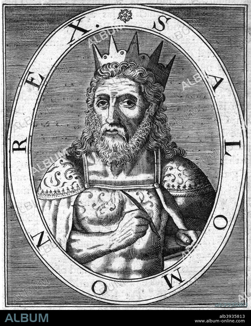 'Salomon Rex'. Portrait of King Solomon.