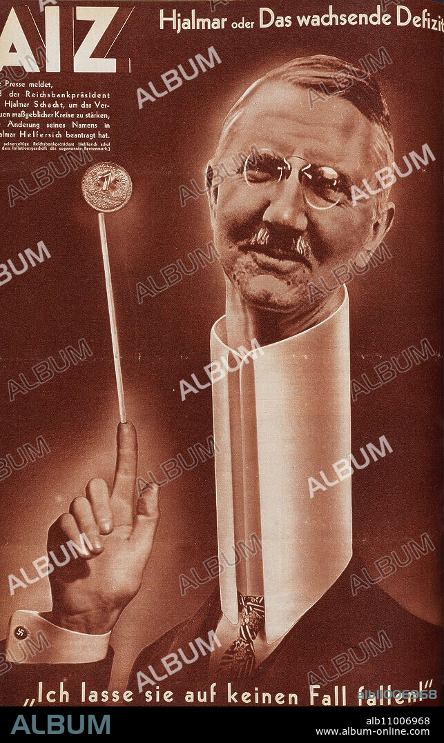 JOHN HEARTFIELD. Hjalmar or The Growing Deficit. From the Arbeiter-Illustrierten Zeitung (AIZ).