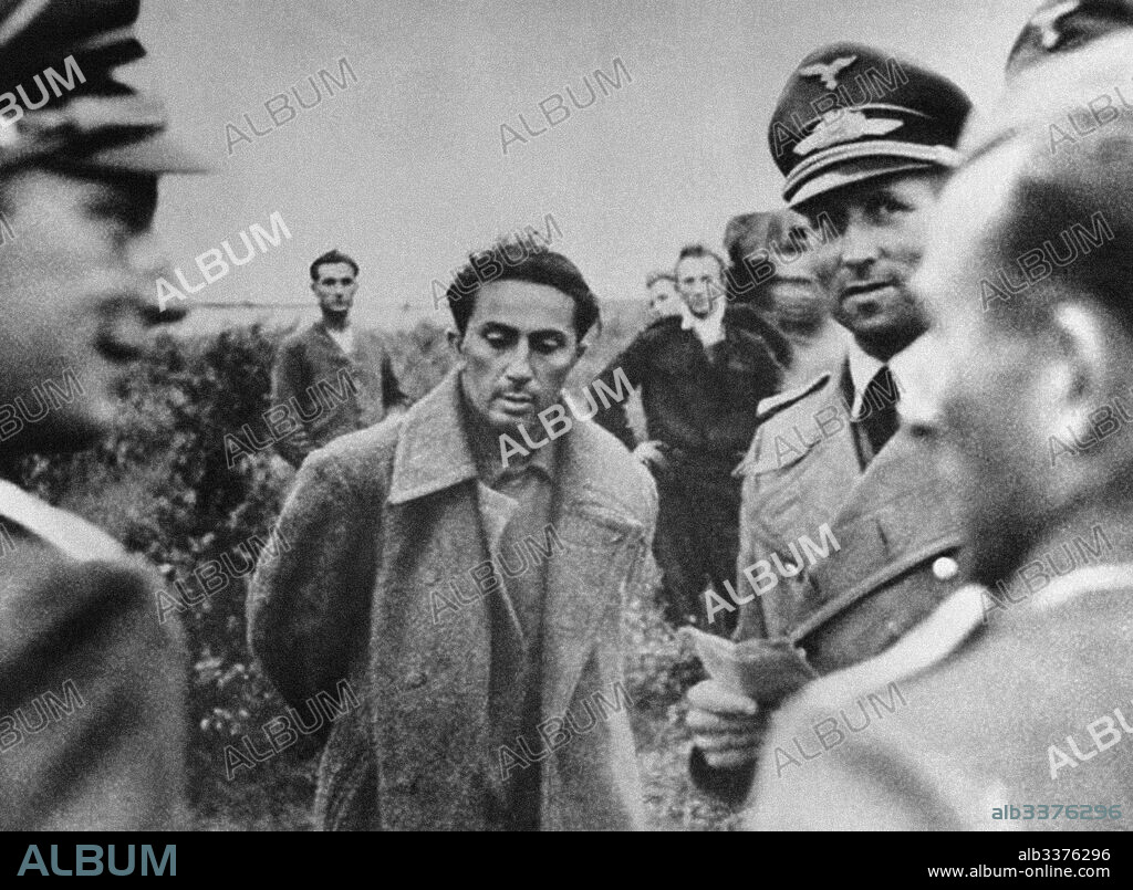 ANONYMOUS. Yakov Dzhugashvili in the Sachsenhausen concentration camp.