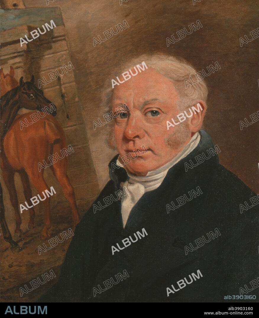 LAMBERT MARSHALL. Ben Marshall. Date/Period: Before 1835. Painting. Oil on canvas. Height: 356 mm (14.01 in); Width: 305 mm (12 in).