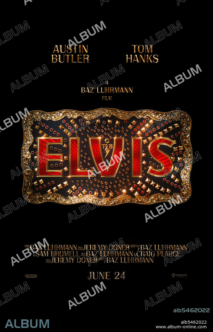 Poster of ELVIS, 2022, directed by BAZ LUHRMANN. Copyright WARNER BROS.