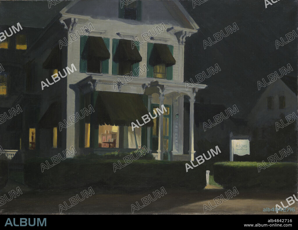 EDWARD HOPPER. Rooms for Tourists.