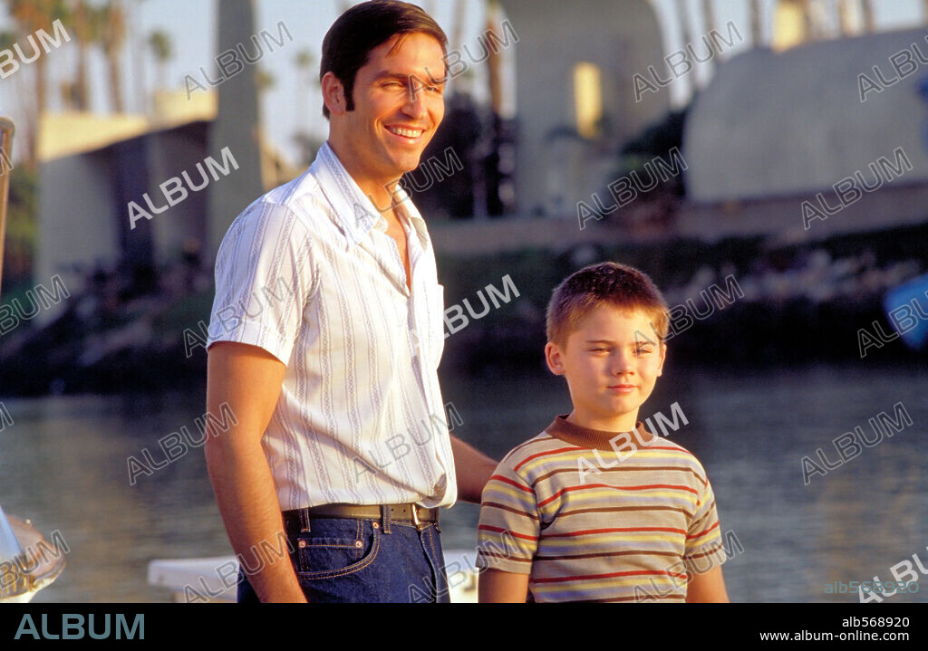 JAKE LLOYD und JIM CAVIEZEL in MADISON, 2001, unter der Regie von WILLIAM BINDLEY. Copyright ADDISON STREET FILMS/NORTH SHORE ENTERTAINMENT/ROAD PICTURES / OGLE, KAREN.