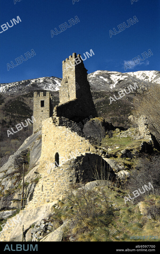 Castillo de Carol. Latour-de-Carol.Valle del rio Carol.Pirineos orientales.Francia.