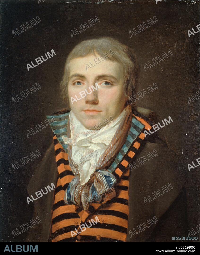 LOUIS LANDRY. Portrait of Jean-Louis Laya (1761-1833).