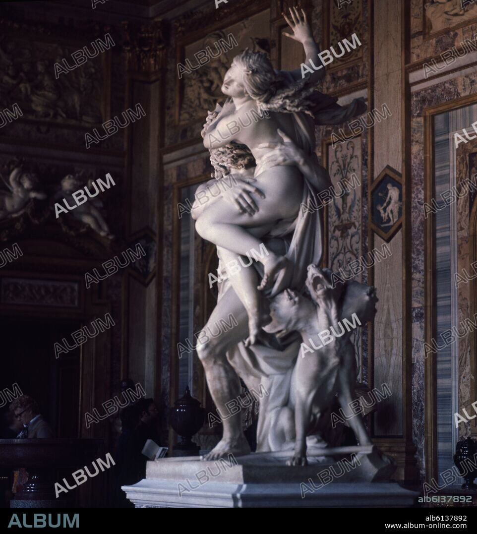 GIAN LORENZO BERNINI. EL RAPTO DE PROSERPINA - 1621-1622 - MARMOL - BARROCO ITALIANO.
