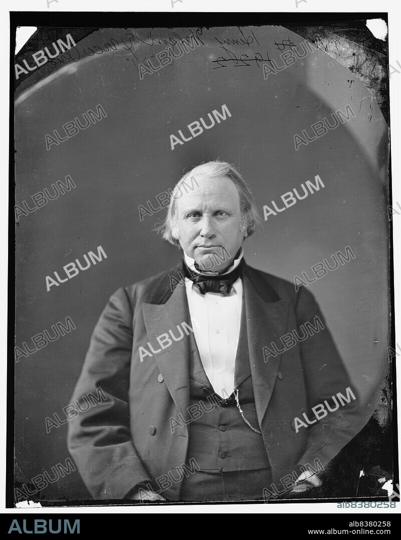 Hon. Henry Wilson of Massachussetts, between 1860 and 1875. [Henry Wilson (born Jeremiah Jones Colbath), Union Army officer and anti-slavery politician: vice president of the United States].