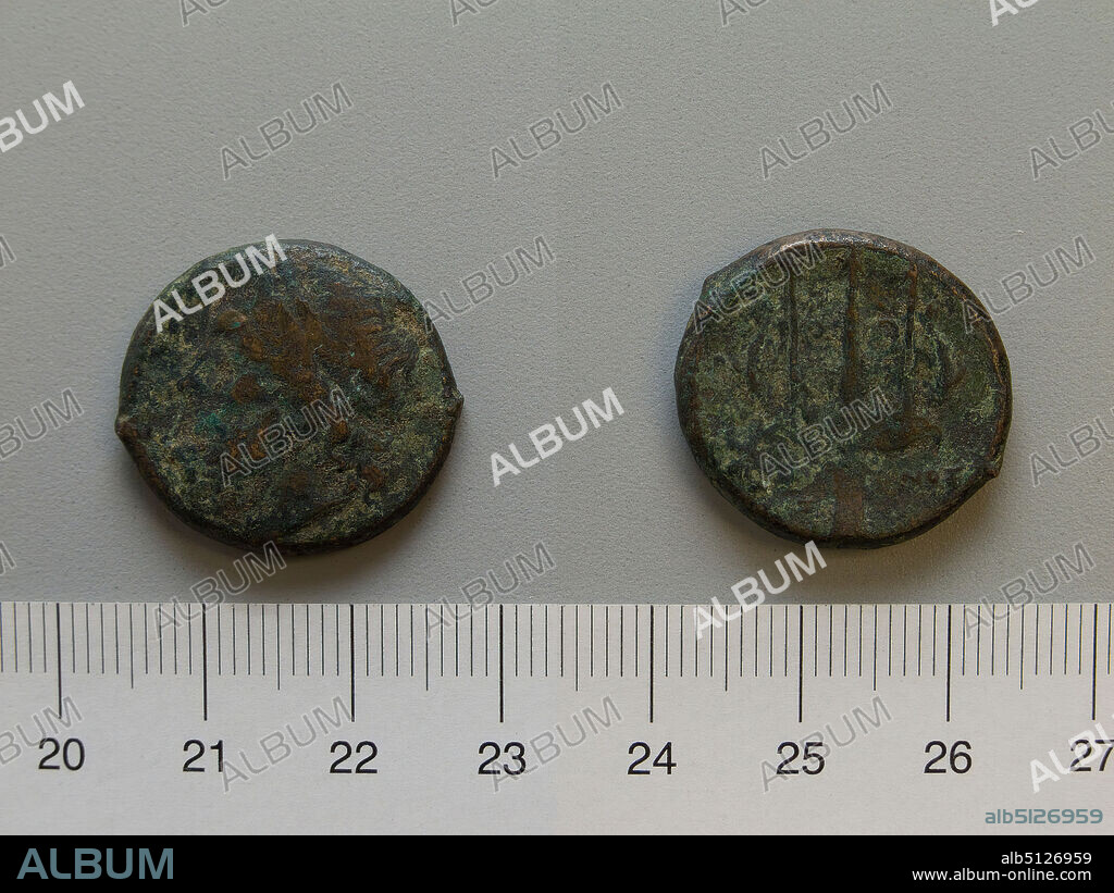 Ruler: Hieron II, King of Syracuse, 308215 B.C., ruled 27015 B.C.Mint: Syracuse, Coin of Hieron II, King of Syracuse from Syracuse, 274216 B.C., Copper, 9.09 g, 5:00, 22 mm, Made in Syracuse, Sicily, Greek, 3rd century B.C., Numismatics.