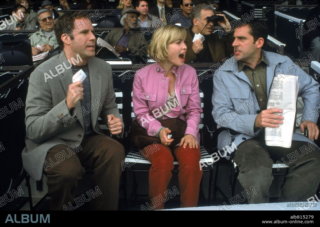 RADHA MITCHELL, STEVE CARELL y WILL FERRELL en MELINDA Y MELINDA, 2004 (MELINDA AND MELINDA), dirigida por WOODY ALLEN. Copyright PERDIDO PRODUCTIONS/FOX SEARCHLIGHT.