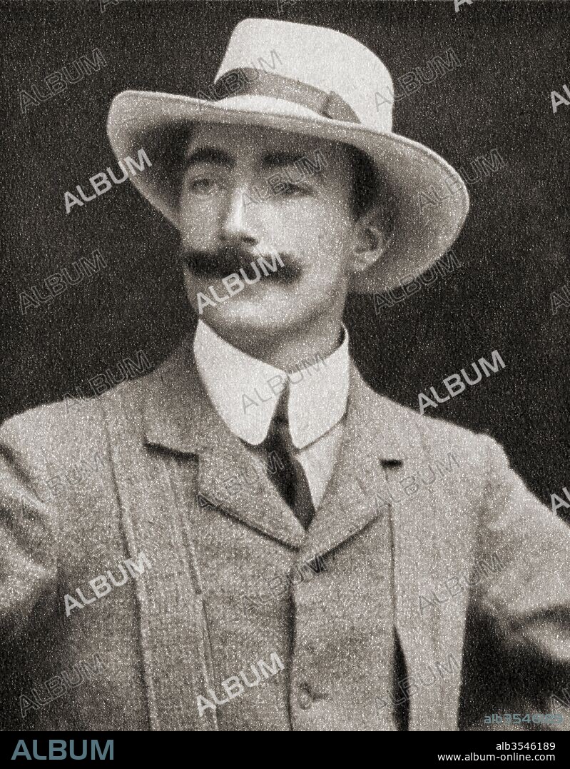 Richard Horatio Edgar Wallace, 1875 – 1932. English writer. From The Pageant of the Century, published 1934.